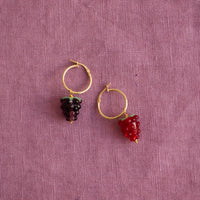 Losse oorbel Grapes - diverse kleuren